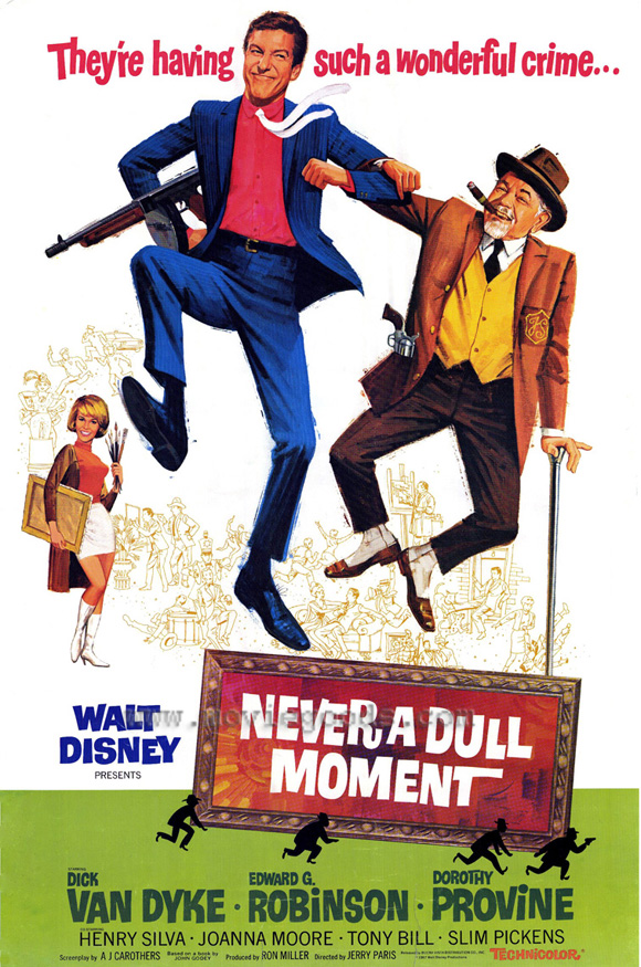 Never a Dull Moment movie POSTER (Style A) (27 Never a Dull Moment movie POSTER (Style A) (27