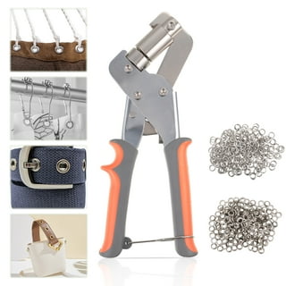 Leather Hole Punch Plier with 100 Round Eyelets Grommets for Shoes Bags  Leather – Tacos Y Mas