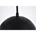 thumbnail image 4 of Eclipse 1 Light Black plug in pendant With Clear Glass, 4 of 5