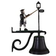 thumbnail image 1 of Cast Bell With Natural Color Lamplighter Ornament, 1 of 1