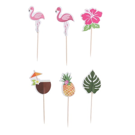 FRCOLOR Pcs Pineapple Cake Card Insert Topper Set Stunning Toppers