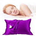 thumbnail image 4 of Funda de almohada multicolor de poliéster, funda de almohada de repuesto para cama, accesorios para ropa de cama, morado sidaley HA7061-09B, 4 of 7