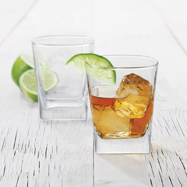 Clear Glass Beverage Glasses, 12.17 oz, Set of 4 photo 1