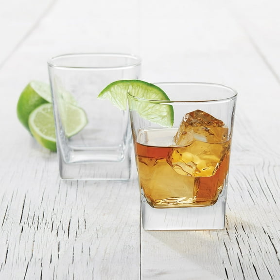 Better Homes & Gardens Clear Glass Drinkware Set, 12.17 oz, 4-Piece