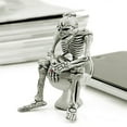 thumbnail image 3 of Amdohai Skull Toilet Keyring Keychain Key Chain Pendant Rubber Key Holder Purse Bag Accessories Gift, 3 of 6
