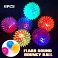 thumbnail image 2 of Spiky Balls Dog Toy with Light Rubber Teeth Cleaning Ball Durable Chewing Spike, 2 of 7