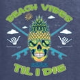 thumbnail image 5 of Wild Bobby Beach Vibes Till Die Men Tee, 5 of 5