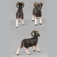 thumbnail image 6 of Animal Figurines Toys Preschool Educational Longhorn Bull Zebra Longhorn Antelope Grassland Animals Sets Cupcake Decor, 6 of 21