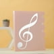 thumbnail image 5 of Carpeta de Partituras, 60 PáGinas, Soporte/Partituras, Se Adapta al TamañO de Carta A4, Carpeta de Coro Grabable y Desmontable, Color Rosa, 5 of 5