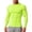 Fluorescent Green-80625aa, variant on Compression Shirt Men Long Sleeve Mock Turtleneck Men Undershirts Workout Quick Dry Muscle Gym Workout Shirts Red XL