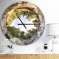 thumbnail image 3 of Designart 'Wild River Tube ' Modern wall clock, 3 of 3