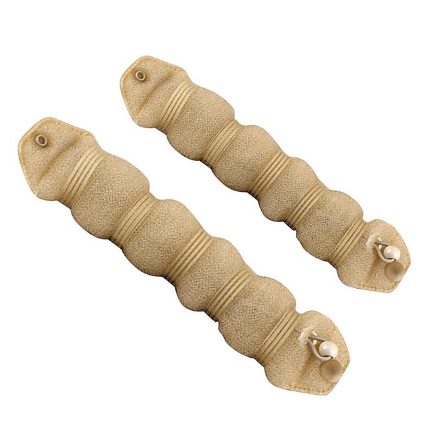 Minnieouse Máquina para hacer moños en el pelo Esponja de dona sintética DIY Banda para la cabeza Anillo de bola Herramientas de peinado de Cuidado del cabello Beige