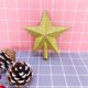thumbnail image 3 of Estrella superior para árbol de Navidad, adornos de Feliz Navidad para el hogar, polvo dorado brillante, estrella de cinco puntas, adorno de Año Nuevo, 10/15/20cm, 3 of 4