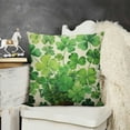 thumbnail image 2 of SHANXI St Patricks Day Pillow Covers Happy St Patricks Day Clovers for Throw Pillows Covers St Patricks Day Pillow Covers Couch Living Room 22x22in, 2 of 5