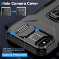 thumbnail image 4 of Funda para GANGXUN iPhone Xs Max - Soporte metálico, Función magnética, Negro, 4 of 6