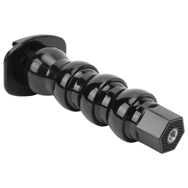LHCER Flexible Arm Mount For Camera Flexible Monopod Gooseneck Jaws Mount Hose Bracket 1/4in Screw Holes To Riding Mount