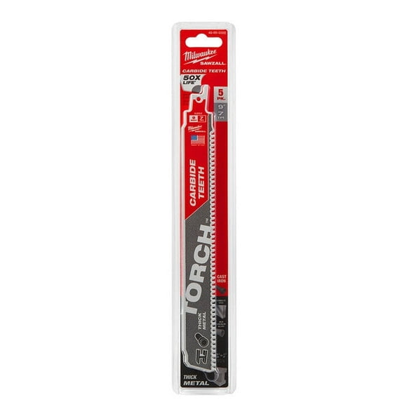 Milwaukee 48-00-5502 The TORCH with Carbide Teeth 7T 9L 5PK