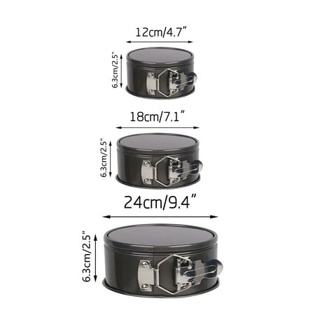 

Ovzne Round Cake Mould Movable Bottom Round Honeycomb Carbon Steel Cake Mould Baking Appliance Clearance