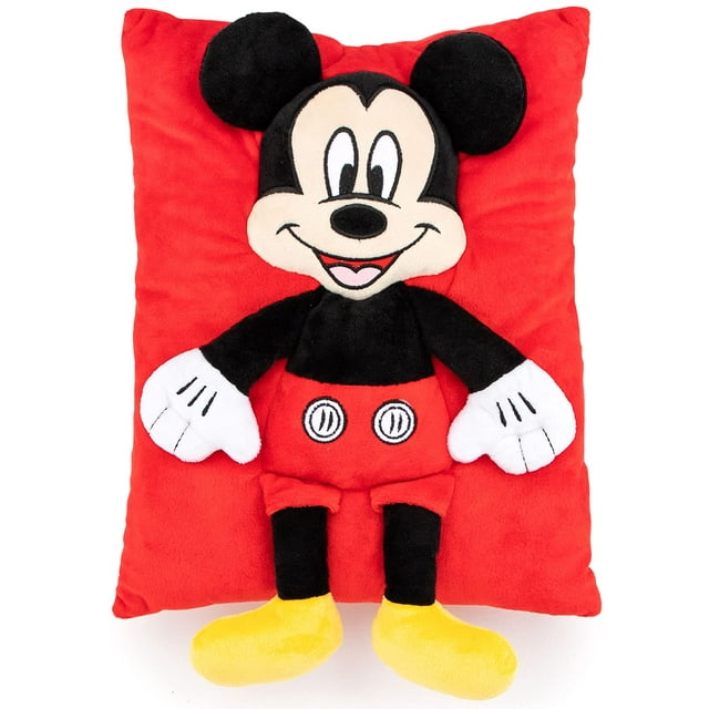 Cojín Snuggle Jay Franco Disney Mickey Mouse 3D 38 cm