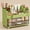 Green, variant on Soda Candy Makeup Organizer for Vanity with 2 Large Drawers & Brush Holder, Countertop Cosmetic Storage for Bathroom & Dresser, Multi-Purpose Organizer for Lipsticks, Perfumes, Eyeshadows, Skincare