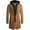 Khaki, variant on Puntoco Plus Size Coat Clearance Men's Winter Coat Slim Fit Long Wool Coat Business Coat with Stand-Up Collar Men's Winter Black 4(L)