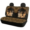 thumbnail image 2 of Xoenoiee Boho German Shepherd Dog Pattern Car Seat Covers Front Seat Protector Split Bench Cover Full Set 4 pcs Auto Seat Protector Pads, Universal Fit, for Car SUV Van Truck, 2 of 7