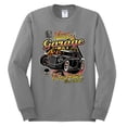 thumbnail image 2 of Wild Bobby, 1990 Vintage Garage Customs Hot Rod Classic Car Cars and Trucks Mens Long Sleeve Shirt, Heather Grey, 3XL, 2 of 3