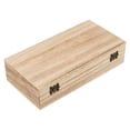 thumbnail image 5 of ZOENHOU 10pcs 8 x 4 x 2 Inch Wooden Boxes, Wooden Box with Hinged Lid, Unfinished Wood Box for DIY Craft, Storage, Gift, 5 of 6