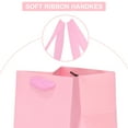 thumbnail image 2 of AZOWA Pink Square Gift Bags with Tissue - 6 Inch Paper Bags with Handles Birthday Party Favor Christmas Wedding Gift Box Flowers Decoration (10 PCS, 6x6x6 in), 2 of 6