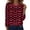 AN29_Hot Pink, variant on IYYVV Halloween Shirts for Women Long Sleeve Crewneck Casual Dressy Tops Funny Ghost Pumpkin Graphic Fall Fashion Top Watermelon Red XL