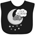 thumbnail image 3 of Inktastic I Love My Big Brother Boys or Girls Baby Bib, 3 of 4