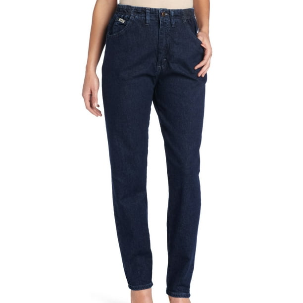 straight fit jeans with tapered leg