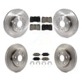 thumbnail image 1 of CMX Front Rear Disc Brake Rotors and Ceramic Pads Kit for Car Chevrolet Camaro Cadillac CT6 K8C-101214, 1 of 11