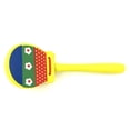 thumbnail image 3 of 3pcs Wooden Cartoon Castanets Early Educational Long Handle Hand Clapper Percussion Instruments Musical Toy for Baby Infant (Random Color), 3 of 7