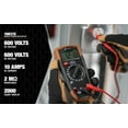thumbnail image 5 of Southwire 10037K 3-Piece Electrical Test Kit with Full-Function Multimeter, Non-Contact Voltage Detector, and Outlet Tester, 5 of 9