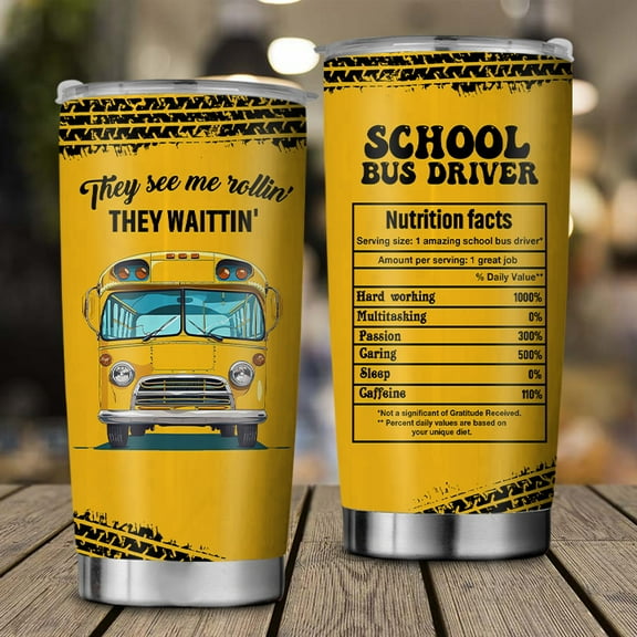 School Bus Driver Gift Back to School Gifts Retired Bus Driver ID-0618-IN5I