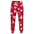 thumbnail image 4 of Men Christmas Sweatsuits 2 Piece Set Funny Xmas Graphic Loose Hoodie Sweatshirt And Joggers Sweatpants Sets Comfortable Fall Winter Lounge Sport Suit Set With Pocket Red XL, 4 of 5