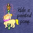 thumbnail image 3 of CafePress - Painted Pony Women's Deluxe T Shirt - Womens Tri-blend T-Shirt, 3 of 4