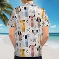 thumbnail image 6 of High Quality Hawaiian Shirts for Men Short Sleeve Aloha Beach Shirt Floral Summer Casual Button Down Shirts Blouses LMD7ML, 6 of 7
