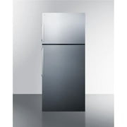 12.6 cu ft. Refrigerator & Freezer with Icemaker, Stainless Steel