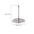 thumbnail image 2 of Uxcell 0.75'’x0.98'’ Flat Head Furniture Nails Silver Tone Upholstery Nails Tacks 30 Pack, 2 of 5