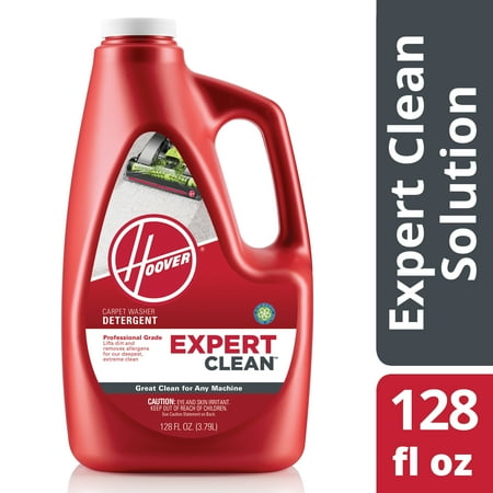 Hoover Expert Clean Carpet Washer Detergent Solution 128 oz, (Best Hoover Carpet Cleaner Solution)