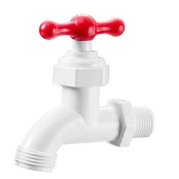 HydroQuip 0203-05 0.5 in. MPT Plastic Hose Bib