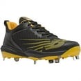 thumbnail image 6 of New Balance Mens Fuel Cell L4040v6 Low Metal Baseball Cleats Black/Yellow 5.5, 6 of 6