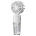 thumbnail image 1 of Portable Hand Fan With Mist Spray Handheld Fan With Transparent Tank Water Replenisher Foldable Fan Portable Hand Standing Up Quiet Lightweight For Travel, 1 of 9