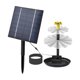 thumbnail image 2 of Cascada de la fuente de baño de pájaros solares, kit de bomba de fuente de agua con energía solar de bricolaje portátil, para terraza, al aire libre 2.5w, 2 of 8