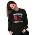 thumbnail image 3 of USA Renewable Energy Climate Change Sweatshirt for Men or Women Brisco Brands S, 3 of 6