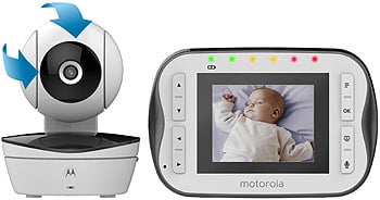 Motorola MBP36S Remote Wireless Video Baby Monitor with 3.5'' LCD Night vision 