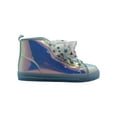 thumbnail image 4 of JoJo Siwa Toddler Girl Shoes Athletic High Top Sneaker, Iridescent, Size 3, 4 of 6