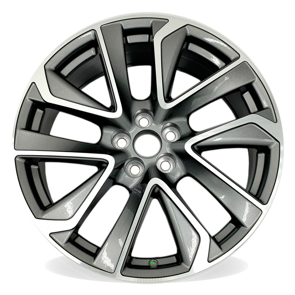 18" Single 18x8 Machined Grey Alloy Wheel For Toyota Corolla 20192022 OEM Quality Replacement